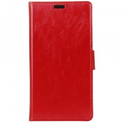 Atverčiamas dėklas, knygutė - raudonas (Nokia 8 Sirocco)