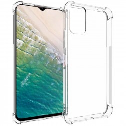 Sustiprintos apsaugos kieto silikono (TPU) dėklas - skaidrus (Nokia C32)