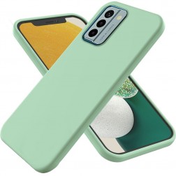 „Shell“ kieto silikono (TPU) dėklas - žalias (Nokia G22)