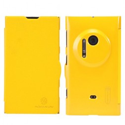 „Nillkin“ Fresh atverčiamas dėklas - geltonas (Lumia 1020)