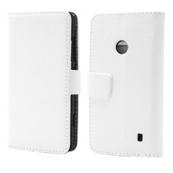 Atverčiamas dėklas, piniginė - baltas (Lumia 520)