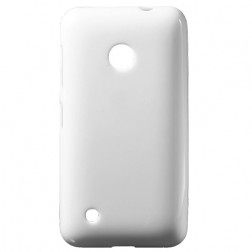 „Jelly Case“ kieto silikono dėklas - baltas (Lumia 530)