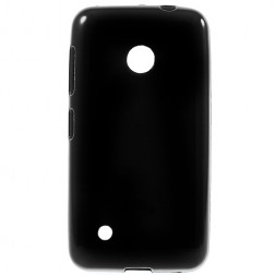 „Jelly Case“ kieto silikono dėklas - juodas (Lumia 530)