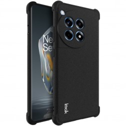 „Imak“ sustiprintos apsaugos kieto silikono (TPU) dėklas - juodas (OnePlus 12R / Ace 3)