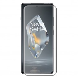 „Rurihai“ Tempered Glass pilnai dengiantis apsauginis ekrano stiklas 2.5D - juodas (OnePlus 12R / Ace 3)