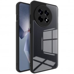 „Imak“ kieto silikono (TPU) dėklas - skaidrus / juodas (OnePlus 13R / Ace 5)