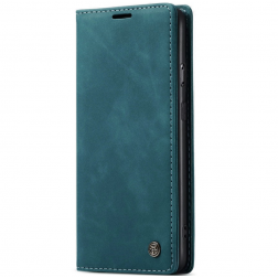„CaseMe“ Retro solidus atverčiamas dėklas - žalias (OnePlus 8T)