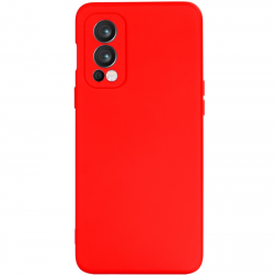 „Shell“ kieto silikono (TPU) dėklas - raudonas (OnePlus Nord 2)