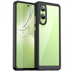 „Mofan“ skaidrus kieto silikono (TPU) dėklas - juodas (OnePlus Nord CE4 Lite 5G)