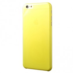 Ploniausias plastikinis dėklas - geltonas (iPhone 6 Plus / iPhone 6s Plus)