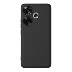 „Shell“ kieto silikono (TPU) dėklas - juodas (Poco F6 5G)