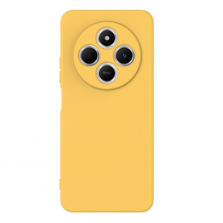 „Shell“ kieto silikono (TPU) dėklas - geltonas (Redmi 14C 4G / 14R 5G / A4 5G / Poco C75 4G)