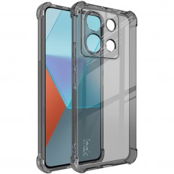 „Imak“ sustiprintos apsaugos kieto silikono (TPU) dėklas - pilkas (Redmi Note 13 Pro 5G / Poco X6 5G)