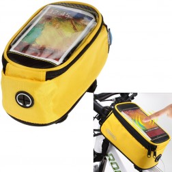 „Roswheel“ dėklas - dviračio krepšys - geltonas (XL)