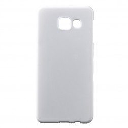 Kieto silikono (TPU) dėklas - baltas (Galaxy A3 2016)