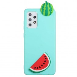 „Squezy“ Watermelon kieto silikono (TPU) dėklas - mėtinis (Galaxy A33 5G)