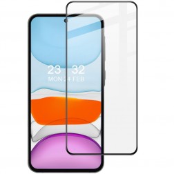 „Imak“ Tempered Glass pilnai dengiantis apsauginis ekrano stiklas 0.2 mm - juodas (Galaxy A35 / A55)