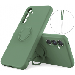 „Ring“ Kickstand (TPU) dėklas - žalias (Galaxy A35)