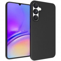 Kieto silikono (TPU) dėklas - juodas (Galaxy A35)