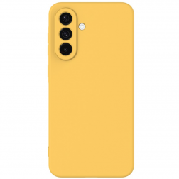 „Shell“ kieto silikono (TPU) dėklas - geltonas (Galaxy A36)