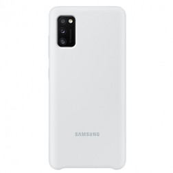 „Samsung“ Silicone Cover dėklas - baltas (Galaxy A41)