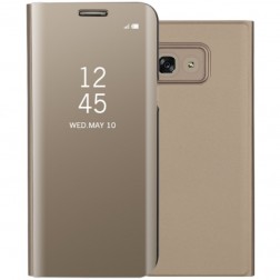 Plastikinis atverčiamas dėklas - auksinis (Galaxy A5 2017)