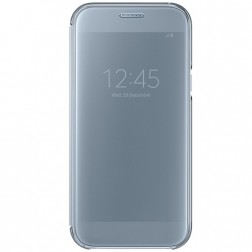 „Samsung“ Clear View Cover atverčiamas dėklas - sidabrinis (Galaxy A5 2017)