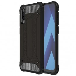 Sustiprintos apsaugos dėklas - juodas (Galaxy A50 / A50s / A30s)
