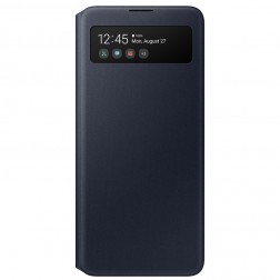 „Samsung“ S View Wallet Cover atverčiamas dėklas - juodas (Galaxy A51)