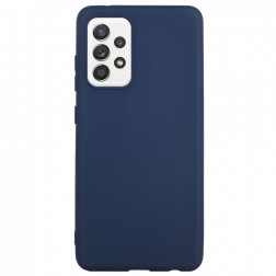 Kieto silikono (TPU) dėklas - mėlynas (Galaxy A53)