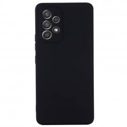 „Shell“ kieto silikono (TPU) dėklas - juodas (Galaxy A53)