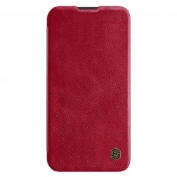 „Nillkin“ Qin Pro atverčiamas dėklas - raudonas (Galaxy A54)