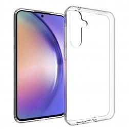 Kieto silikono (TPU) dėklas - skaidrus (Galaxy A55)