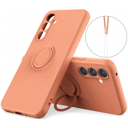 „Ring“ Kickstand (TPU) dėklas - oranžinis (Galaxy A55)