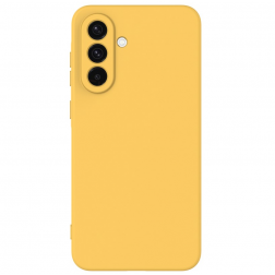 „Shell“ kieto silikono (TPU) dėklas - geltonas (Galaxy A56)