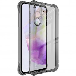 „Imak“ sustiprintos apsaugos kieto silikono (TPU) airbag dėklas - pilkas (Galaxy A56)