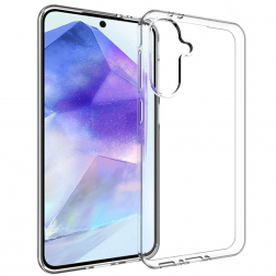 Kieto silikono (TPU) dėklas - skaidrus (Galaxy A56)