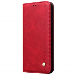„Deluxe“ atverčiamas dėklas - raudonas (Galaxy A70)