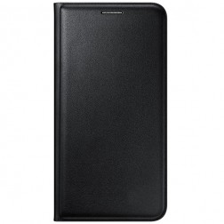 „Samsung“ Flip Wallet Cover atverčiamas dėklas - juodas (Galaxy J5 2016)