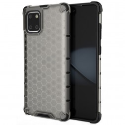 „Honeycomb“ sustiprintos apsaugos dėklas - pilkas (Galaxy Note10 Lite)
