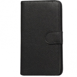 „Lychee“ atverčiamas dėklas - juodas (Galaxy Note 2)