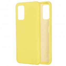 „Shell“ kieto silikono (TPU) dėklas - geltonas (Galaxy Note 20)