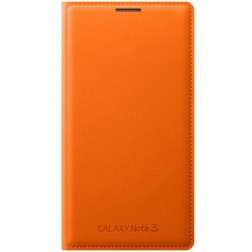 „Samsung“ Flip Wallet atverčiamas dėklas - oranžinis (Galaxy Note 3)