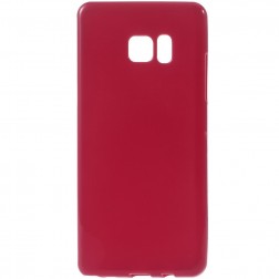 Kieto silikono (TPU) dėklas - raudonas (Galaxy Note 7)