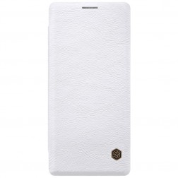 „Nillkin“ Qin atverčiamas dėklas - baltas (Galaxy Note 8)