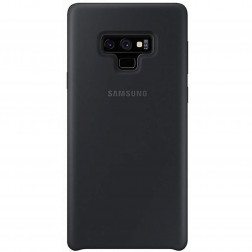„Samsung“ Silicone Cover dėklas - juodas (Galaxy Note 9)