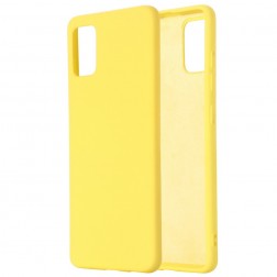 „Shell“ kieto silikono (TPU) dėklas - geltonas (Galaxy S10 Lite)