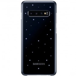 „Samsung“ Led Cover dėklas - juodas (Galaxy S10+)