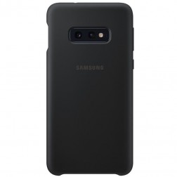 „Samsung“ Silicone Cover dėklas - juodas (Galaxy S10e)