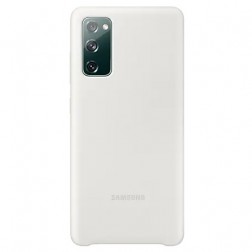 „Samsung“ Silicone Cover dėklas - baltas (Galaxy S20 FE)